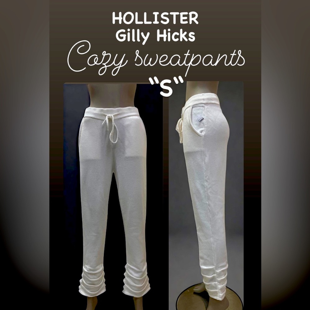 HOLLISTER Gilly Hicks, woman’s awesome cozy Knit sweatpants size Small.  NWOT